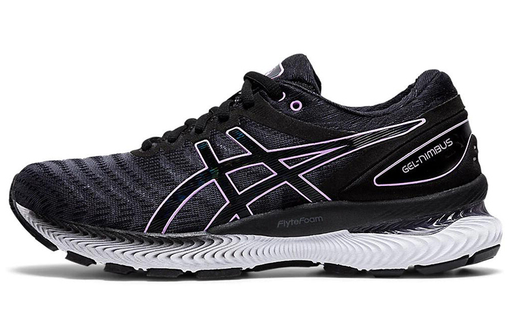 Buy (W) ASICS Gel Nimbus 22 'Teknologi Hitam Ungu' 1012A587-004