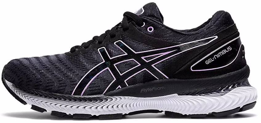 (W) ASICS Gel Nimbus 22 'Teknologi Hitam Ungu' 1012A587-004 Buy (W) ASICS Gel Nimbus 22 'Teknologi Hitam Ungu' 1012A587-004
