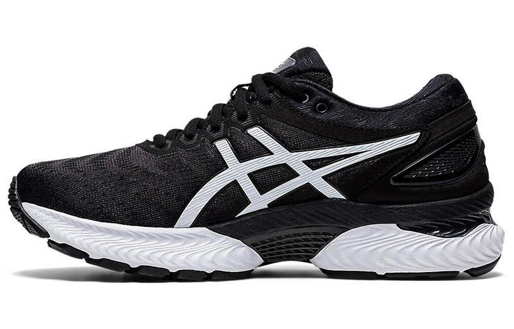 (Women) ASICS Gel Nimbus 22 'Black White'  1012A587-005