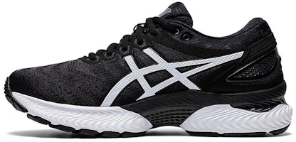 (Women) ASICS Gel Nimbus 22 'Black White' 1012A587-005 (Women) ASICS Gel Nimbus 22 'Black White' 1012A587-005