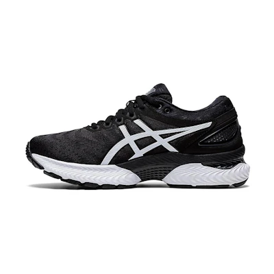 (W) ASICS Gel Nimbus 22 'Black White'