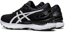Shop (W) アシックス ゲルニンバス 22 「ブラック/ホワイト」 1012A587-005