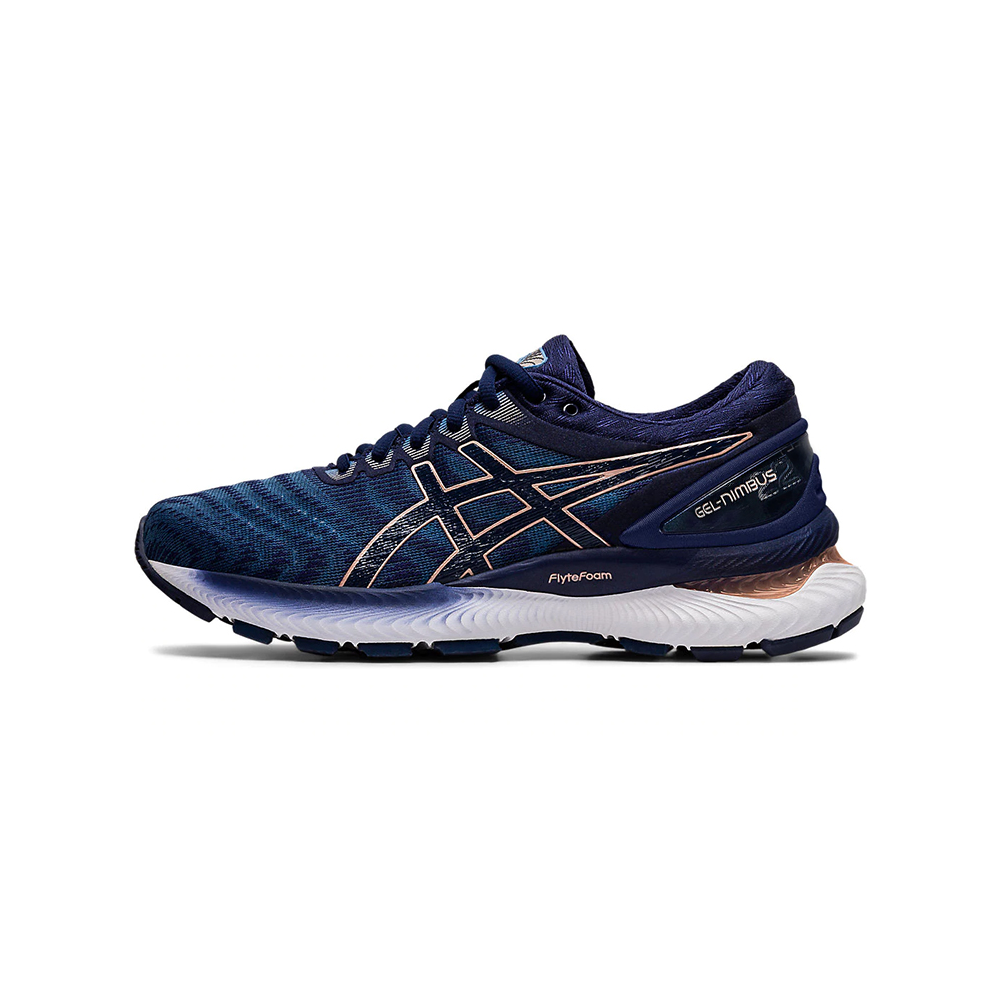 Buy (Women) ASICS Gel Nimbus 22 'Grey Floss Peacoat'  1012A587-401