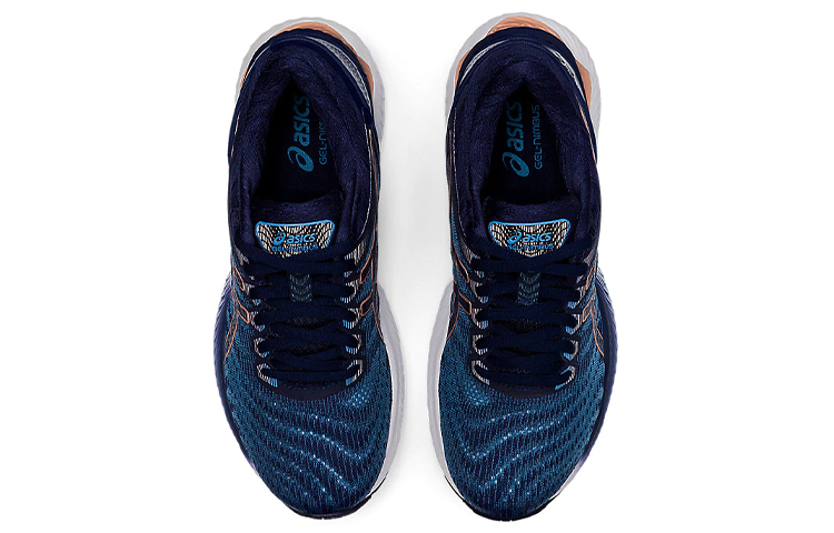 Shop (Women) ASICS Gel Nimbus 22 'Grey Floss Peacoat'  1012A587-401