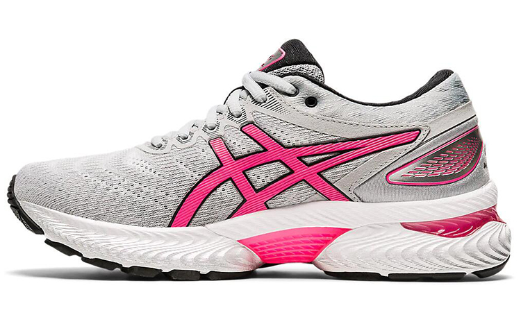 Buy (W) ASICS Gel Nimbus 22 '灰色热粉' 1012A587-021