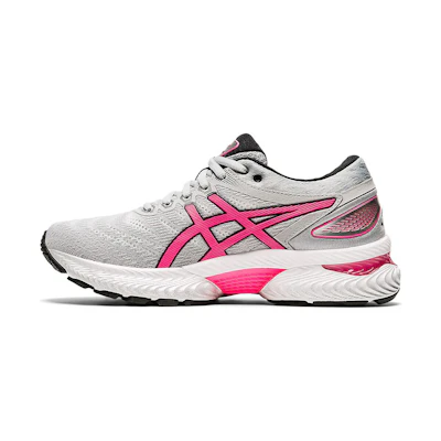 (W) ASICS Gel Nimbus 22 'Grey Hot Pink'