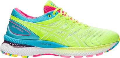(Women) ASICS Gel Nimbus 22 'Safety Yellow' 1012A802-751 (Women) ASICS Gel Nimbus 22 'Safety Yellow' 1012A802-751