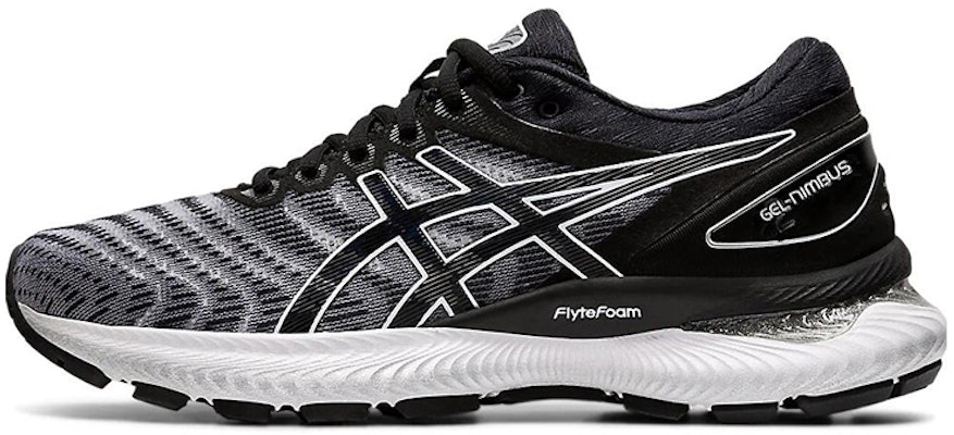 (Women) ASICS Gel Nimbus 22 'White Black' 1012A587-100 Buy (Women) ASICS Gel Nimbus 22 'White Black' 1012A587-100
