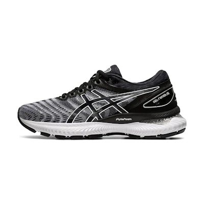 (W) ASICS Gel Nimbus 22 'White Black'