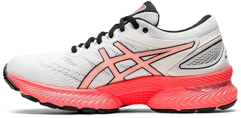 (W) ASICS Gel-Nimbus 22 Putih/Merah Jambu 1012A771-101 Buy (W) ASICS Gel-Nimbus 22 Putih/Merah Jambu 1012A771-101