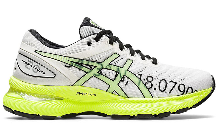 (W) ASICS Gel-Nimbus 22 White/Yellow 圖 2
