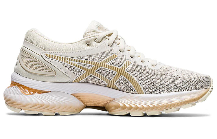 Order (W) ASICS Gel Nimbus 22 Knit 'Champagne' Sepatu Olahraga 1012A678-201