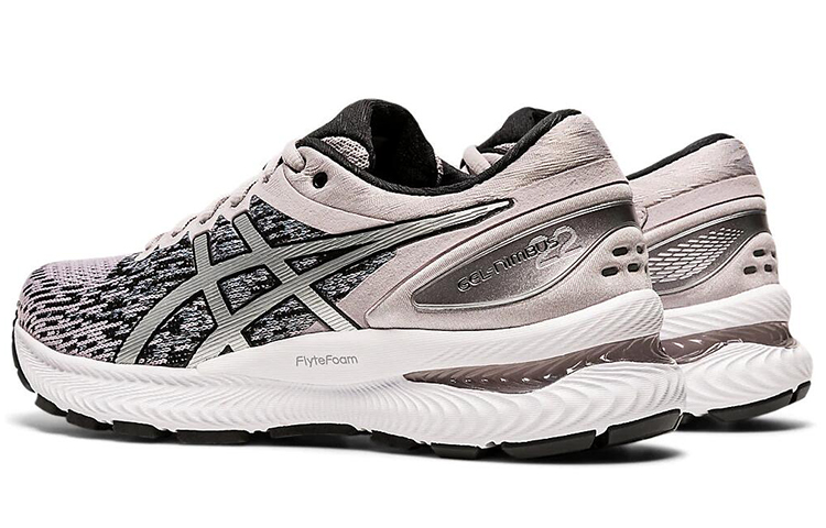 Shop (W) ASICS Gel Nimbus 22 Knit ''Haze Silver'' Damen/Herren Laufschuhe 1012A678-250