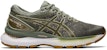 (W) ASICS Gel Nimbus 22 Knit 'Lichen Green' Lelaki Wanita Kasut Sukan 1012A678-301