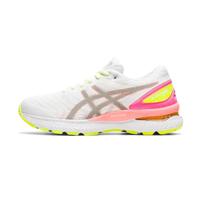 (W) ASICS Gel Nimbus 22 Lite-Show 'White Sun Coral'