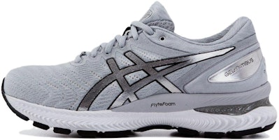 (Women) ASICS Gel Nimbus 22 Platinum 'Grey Pure Silver' 1012A664-020 (Women) ASICS Gel Nimbus 22 Platinum 'Grey Pure Silver' 1012A664-020
