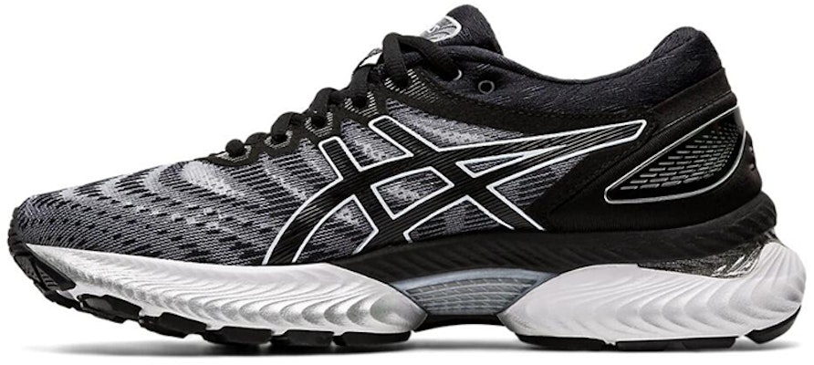 (W) ASICS Gel Nimbus 22 Ancho 'Blanco Negro' 1012A586-100 Buy (W) ASICS Gel Nimbus 22 Ancho 'Blanco Negro' 1012A586-100