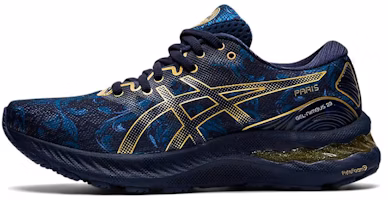 (Women) ASICS Gel-Nimbus 23 Blue/Gold 1012B170-400 (Women) ASICS Gel-Nimbus 23 Blue/Gold 1012B170-400