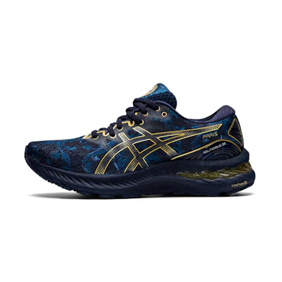 (W) ASICS Gel-Nimbus 23 Blue/Gold