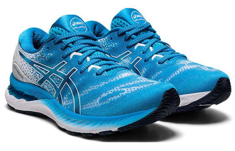 Lookbook (W) ASICS Gel Nimbus 23 'Digital Aqua' Sepatu Olahraga Pria 1012A885-401