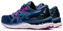 Shop (W) ASICS Gel Nimbus 23 'Digital Aqua Plum' Wanita Lelaki Kasut Lari 1012A885-402
