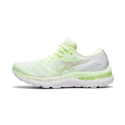 (W) ASICS Gel-Nimbus 23 'White Light Green'