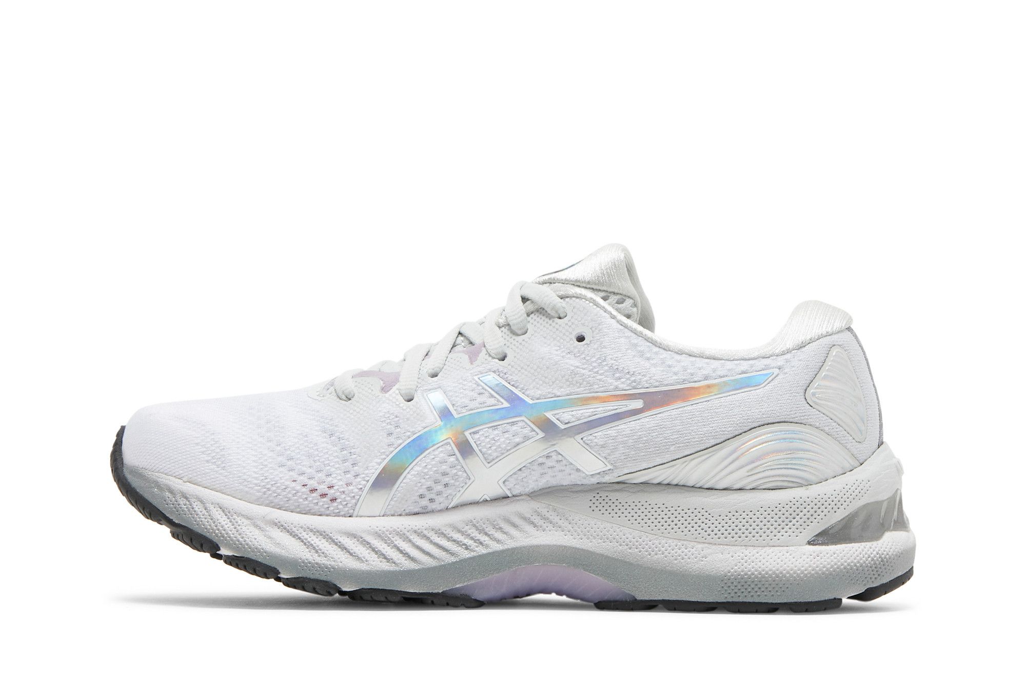 Lookbook (W) ASICS Gel Nimbus 23 'Platinum' Kasut Lari Lelaki Perak 1012B132-020