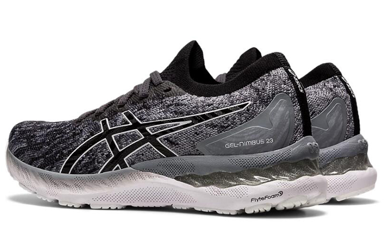 Shop (W) ASICS Gel Nimbus 23 Knit 'Sheet Rock' Lelaki & Wanita 1012A880-020