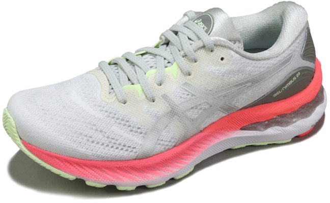 (W) ASICS GEL-Nimbus 23 Lite-Show Kelabu/Merah Jambu 1012B243-101 Lookbook (W) ASICS GEL-Nimbus 23 Lite-Show Kelabu/Merah Jambu 1012B243-101