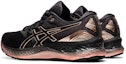 Lookbook (W) ASICS Gel Nimbus 23 Platinum 'Hitam Rose Gold' 1012B013-001