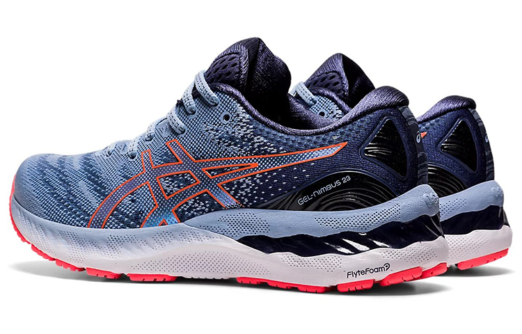(W) ASICS Gel Nimbus 23 Wide 'Mist Blazing Coral' 圖 4