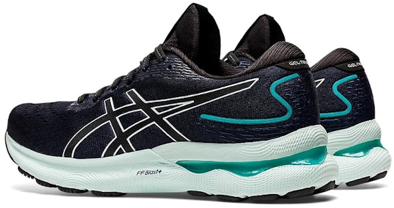 (W) アシックス ゲルニンバス 24 「黒/癒しの海」 1012B201-005 Shop (W) アシックス ゲルニンバス 24 「黒/癒しの海」 1012B201-005