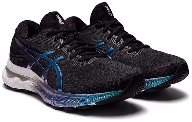 (Women) ASICS Gel Nimbus 24 'Black Teal' 1012B306-001 Lookbook (Women) ASICS Gel Nimbus 24 'Black Teal' 1012B306-001