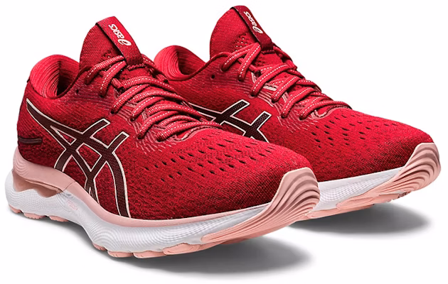(Women) ASICS Gel Nimbus 24 'Cranberry Frosted Rose' 1012B201-601 Lookbook (Women) ASICS Gel Nimbus 24 'Cranberry Frosted Rose' 1012B201-601