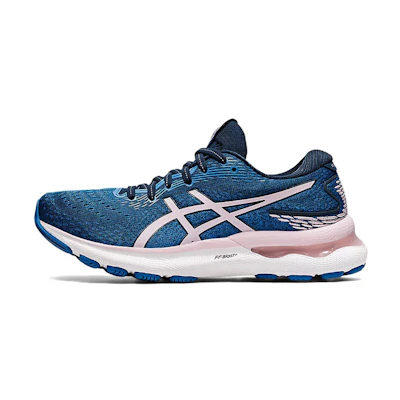 (W) ASICS Gel Nimbus 24 'French Blue Barely Rose'
