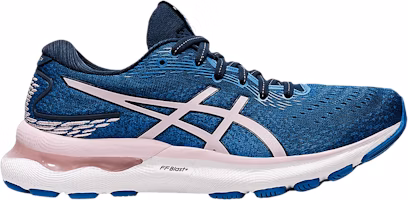(Women) ASICS Gel Nimbus 24 'French Blue Barely Rose' 1012B201-400 (Women) ASICS Gel Nimbus 24 'French Blue Barely Rose' 1012B201-400