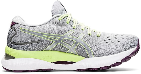 (W) 아식스 젤 님버스 24 '피에몬트 그레이 라임 그린' 1012B201-020 Order (W) 아식스 젤 님버스 24 '피에몬트 그레이 라임 그린' 1012B201-020