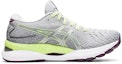 Order (W) ASICS Gel Nimbus 24 'Piedmont Grey Lime Green' Lelaki & Wanita 1012B201-020