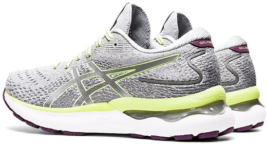 (W) 아식스 젤 님버스 24 '피에몬트 그레이 라임 그린' 1012B201-020 Shop (W) 아식스 젤 님버스 24 '피에몬트 그레이 라임 그린' 1012B201-020