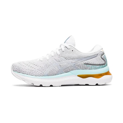 (W) ASICS Gel Nimbus 24 'White Pure Silver'