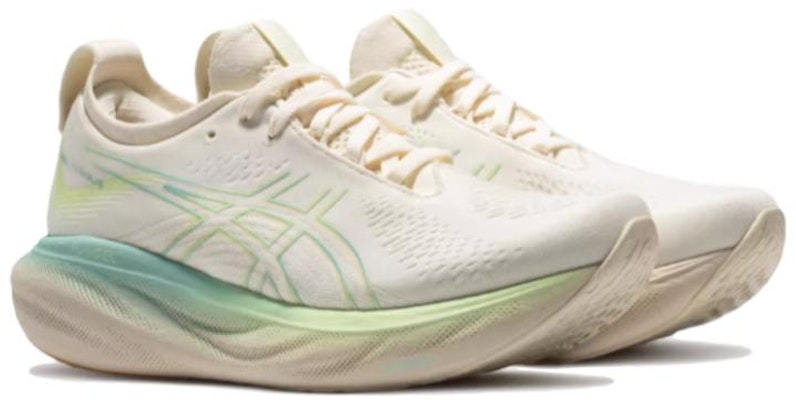 (W) ASICS GEL-Nimbus 25 'Blanco Crema Verde' 1012B628-750 Lookbook (W) ASICS GEL-Nimbus 25 'Blanco Crema Verde' 1012B628-750