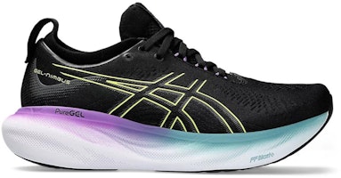 (Women) ASICS Gel Nimbus 25 'Black Glow Yellow' 1012B356-004 (Women) ASICS Gel Nimbus 25 'Black Glow Yellow' 1012B356-004