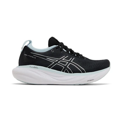 (W) ASICS Gel Nimbus 25 'Black Reborn Blue'