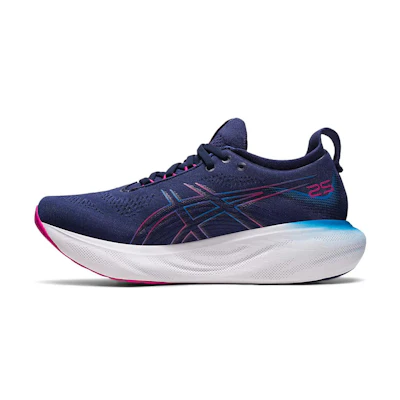 (W) ASICS Gel Nimbus 25 'Indigo Blue Pink Rave'