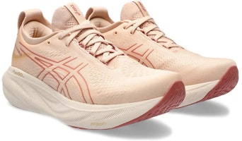 (W) ASICS Gel Nimbus 25 'Aprikot Pucat Garnet Terang' 1012B356-702 Lookbook (W) ASICS Gel Nimbus 25 'Aprikot Pucat Garnet Terang' 1012B356-702