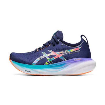 (W) ASICS Gel-Nimbus 25 Lite Show 'Blue Purple'