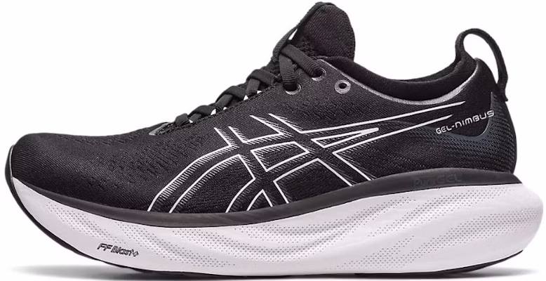 (Women) ASICS Gel Nimbus 25 Wide 'Black Pure Silver' 1012B437-001 Buy (Women) ASICS Gel Nimbus 25 Wide 'Black Pure Silver' 1012B437-001