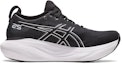 Order (W) ASICS Gel Nimbus 25 Lebar 'Hitam Perak Tulen' 1012B437-001