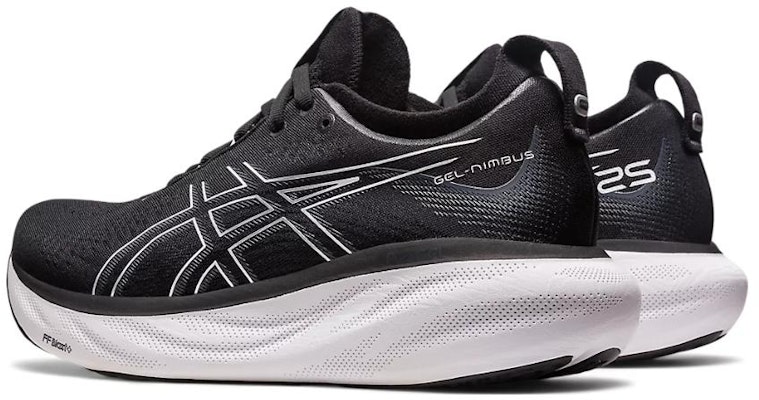 (Women) ASICS Gel Nimbus 25 Wide 'Black Pure Silver' 1012B437-001 Shop (Women) ASICS Gel Nimbus 25 Wide 'Black Pure Silver' 1012B437-001