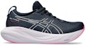 Order (W) ASICS Gel Nimbus 25 Wide 'Biru Perancis Lilac Hint' 1012B437-404